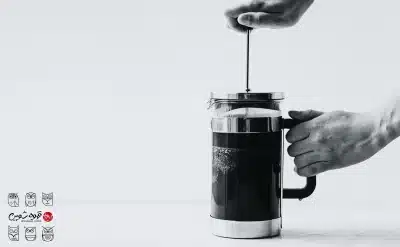 قهوه شوبین و نحوه تمیز کردن دستگاه فرنچ پرس 2